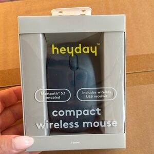 Heyday Bluetooth Wireless Mouse in Teal NIB